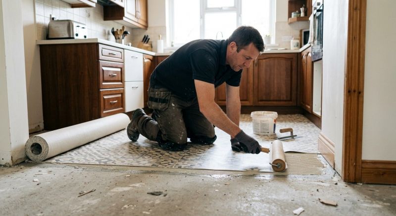 Linoleum Floor Installation in Elbert County, CO