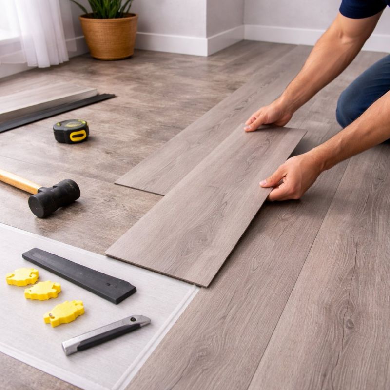 Luxury Vinyl Tile Installation in Conifer, CO