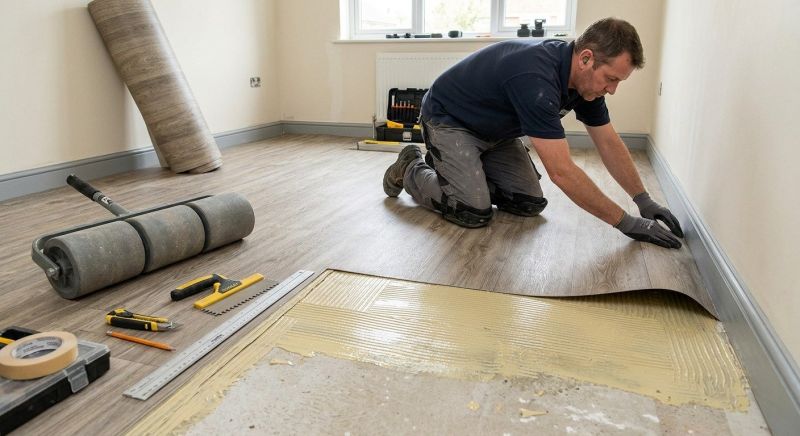 Sheet Flooring Installation in Morrison, CO