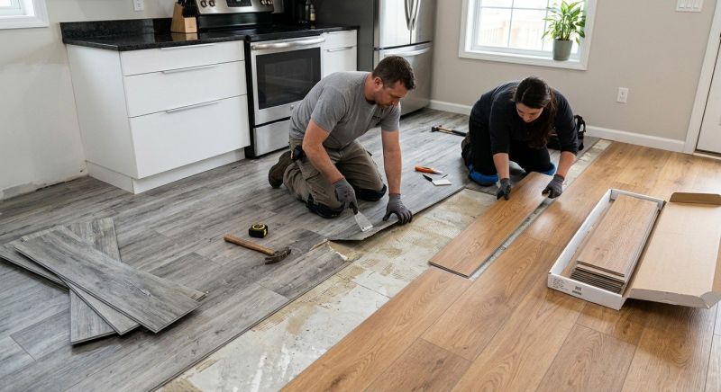 Vinyl Floor Replacement in Douglas County, CO