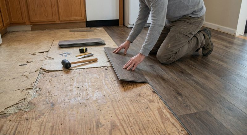 Vinyl Flooring Installation in Wheat Ridge, CO
